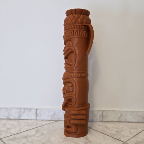 Tiki Totem 3D printed, like new, diameter ~12cm height 50cm