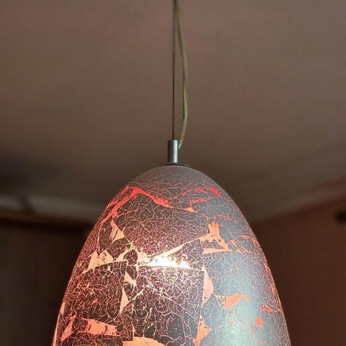 Viokef ceiling light set with 2 matching table lamps like new