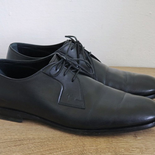 Tod's men's shoes size 41 used, black leather