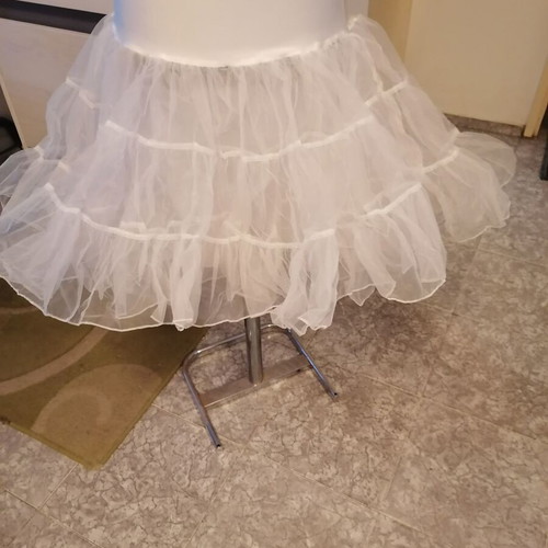 Crinoline for short dress new without hoop with 4 layers organza