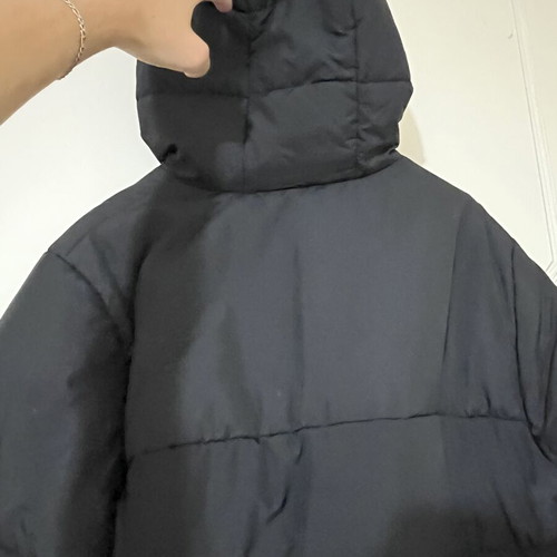 Nike puffer jacket, black, size L