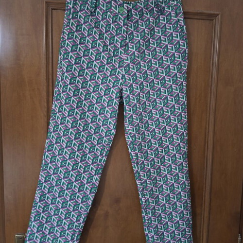 Women's printed pants size medium new