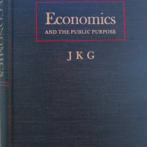 Economics and the Public Purpose used hardcover book in English