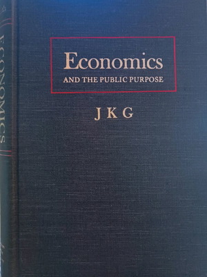 Economics and the Public Purpose used hardcover book in English