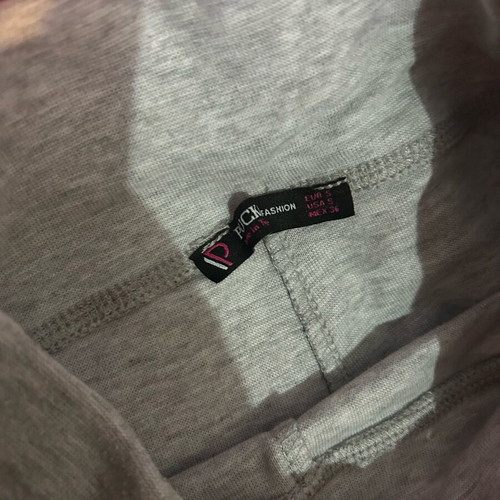 Trendyol bell-bottom pants like new, gray, sizes S and M