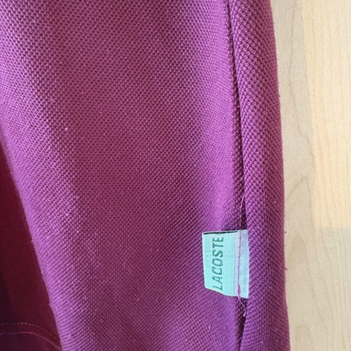 Lacoste men's polo shirt medium