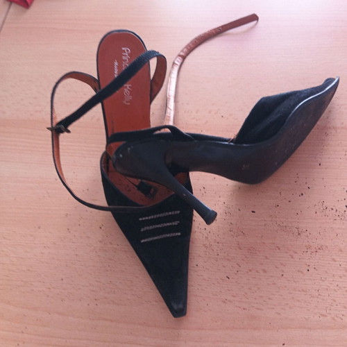 Women's black pumps size 37, almost new