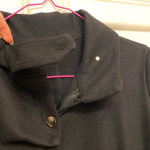 Vintage black coat size M like new