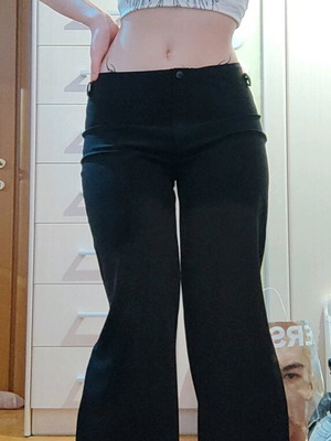Open Fashion black pants new, size S, one size