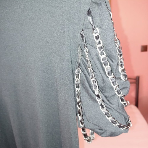 Zu Elements black top blouse like new, size L