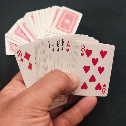 Pocket playing cards like new