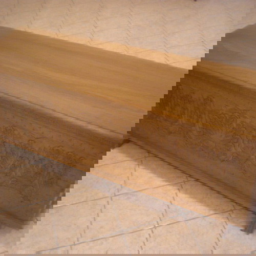 Handmade Corfiot Chest in Solid Mahogany New