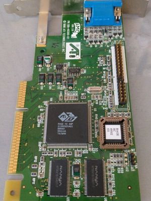 Ati 3D Rage IIC AGP 4MB SDRAM κάρτα γραφικών μεταχειρισμένη