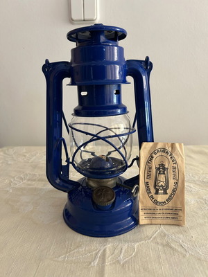 Meva 863 storm lantern like new, made in Czech Republic