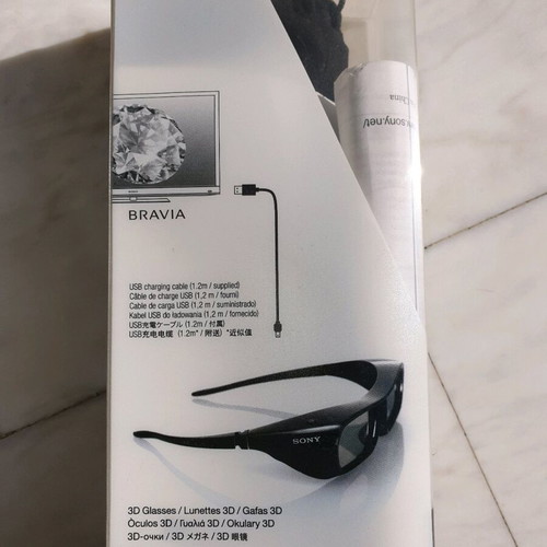 Sony 3D Active Shutter Glasses original new, pair