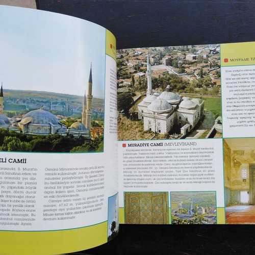 Istanbul map and book about Adrianople pack like new