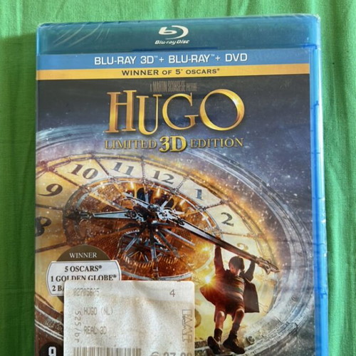 Hugo Limited 3D Edition + Blu-ray without Greek subtitles new