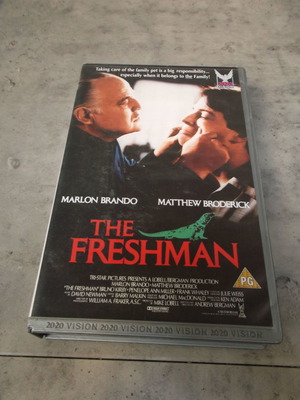 Βιντεοκασέτα The Freshman με Μάρλον Μπράντο μεταχειρισμένη, δεκαετίας 1980