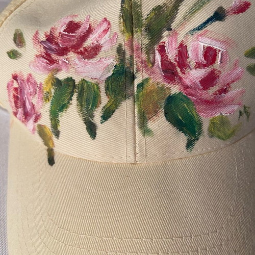 Hand-painted hat new for unique appearances