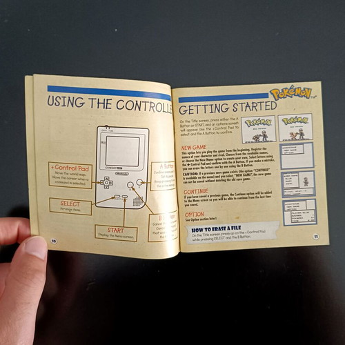Pokémon Red/Blue/Yellow Trainer's Guide (GameΒoy)
