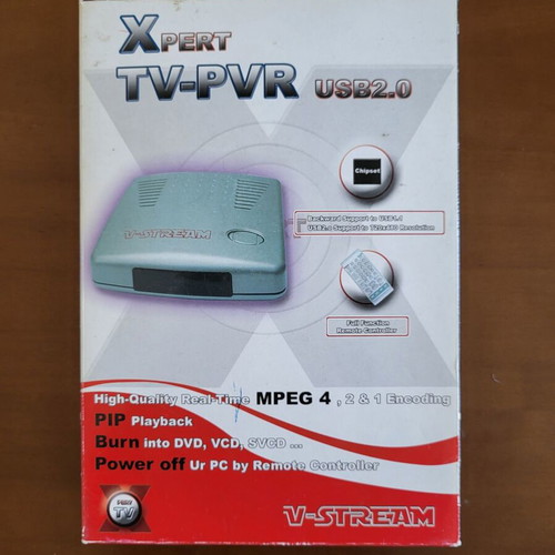 TV Tuner & Video Digitizer Kworld V-Stream Xpert TV-PVR USB2.0 like new