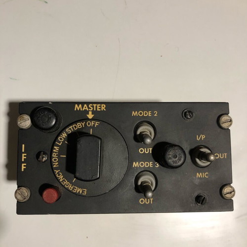 Military control panel C-1158/APX used for aircraft