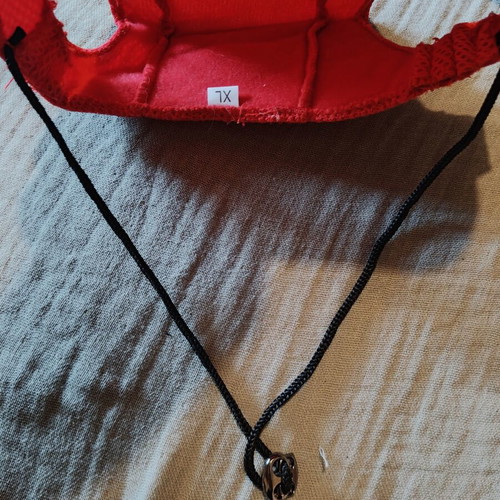 Pet hat XL red new