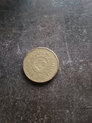 Philippine 5 Pesos Coin used, 1993 commemorative edition