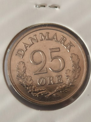Δανία 25 ore νόμισμα 1966 σαν καινούργιο