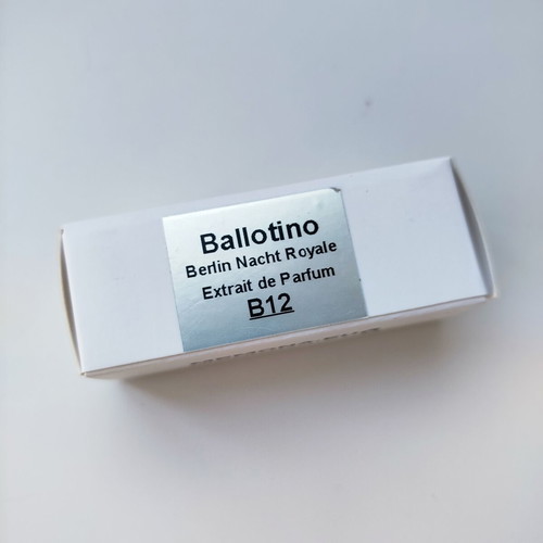 Berlin Nacht Royale Ballotino EDP tester 2ml new authentic