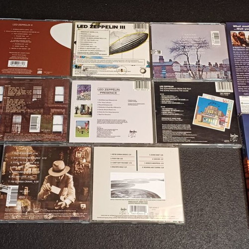 Led Zeppelin Complete Discography 12 CD, 1 Book, 3 DVD used