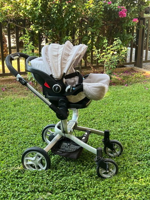 Graco 3-in-1 baby stroller from newborn