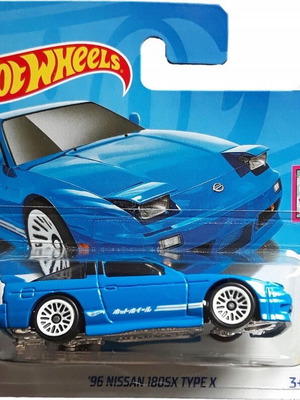 Hot Wheels 96’ Nissan 180SX Type X καινούργιο