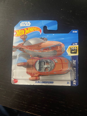 Hotwheels X-34 Landspeeder Star Wars sealed