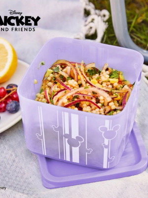 Κανίστερ Mickey 1 λίτρου Tupperware, αεροστεγές και υδατοστεγές