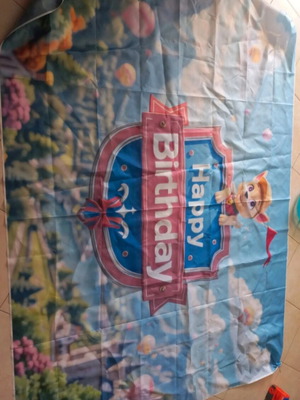 Πανό Happy Birthday Paw Patrol σαν καινούργιο