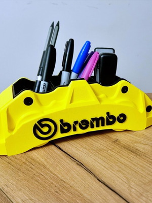 Brembo Organizer Pen Holder Pencil Like New