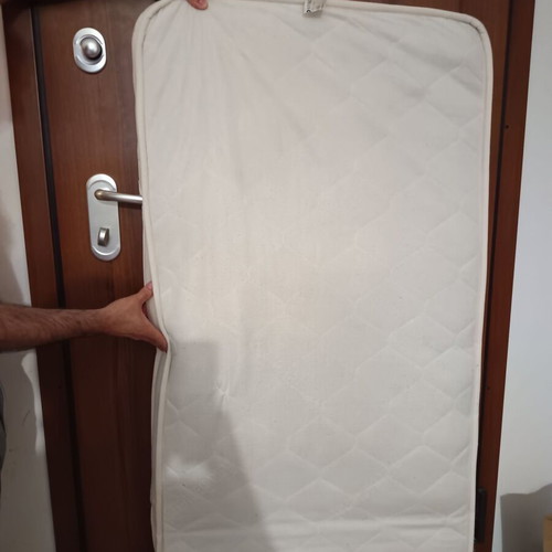 Nek Baby Cot Alina Swarovski used with Greco Strom mattress