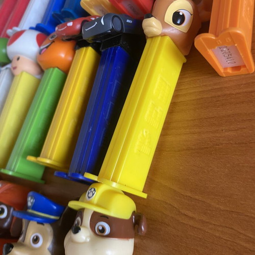 Pez candy dispensers vintage set of 24, like new