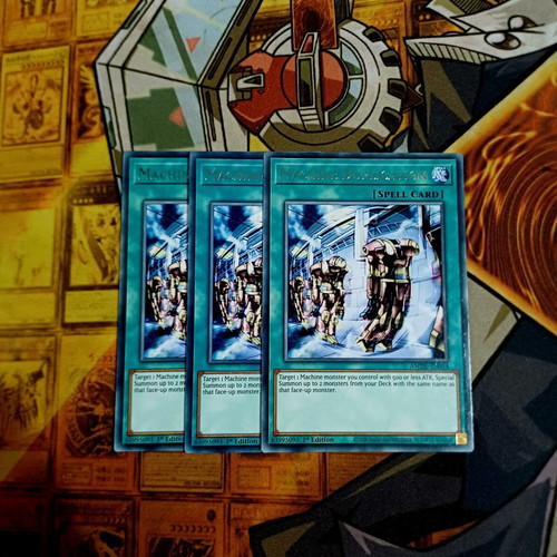 Machine Duplication Playset near mint condition, 3 cards