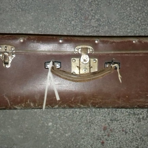 Old suitcase used