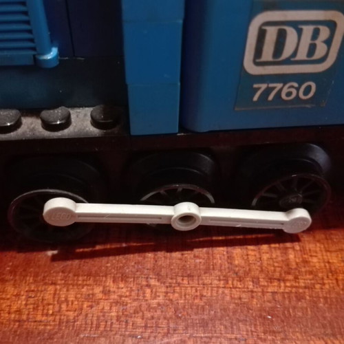 Lego 7760 Diesel Shunter Locomotive used, complete train wagon 100%