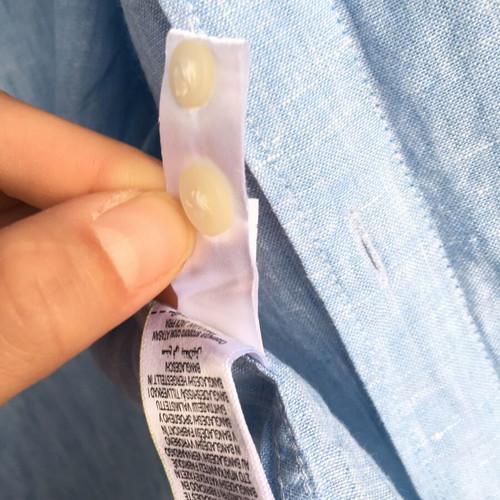 Linen light blue summer shirt L by M&S like new