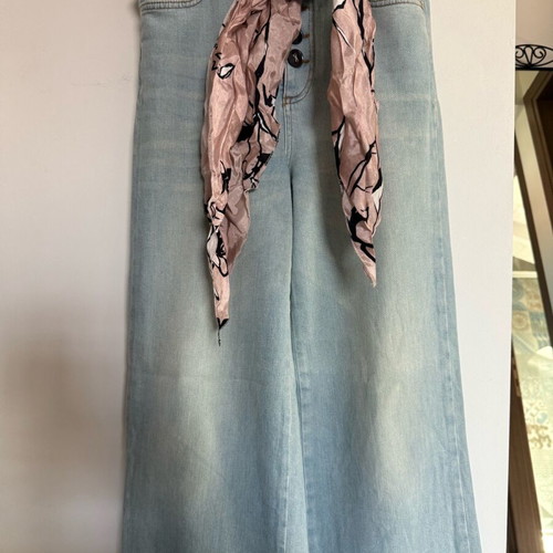 Manila Grace denim pants new, size S, blue