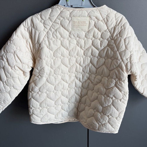 Zara quilted jacket new with tags, water repellent, beige, size 92cm
