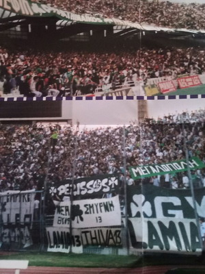 Αφίσα Παναθηναϊκός Τριφύλλι 1999 μεταχειρισμένη διπλή μεγάλη