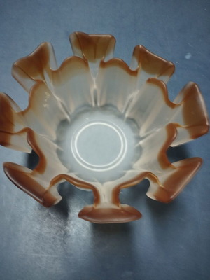 Glass mug used, old and unique