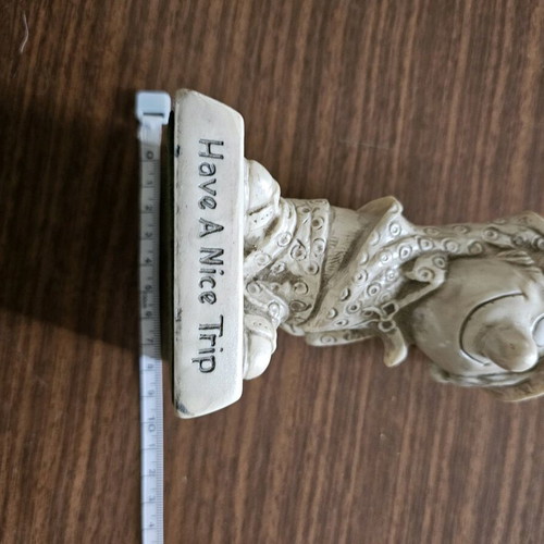 Vintage figurine waving child used from 1970