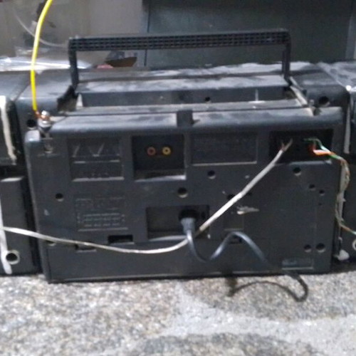 Panasonic Boombox 80s μεταχειρισμένο ραδιοενισχυτής με equalizer και bass boost