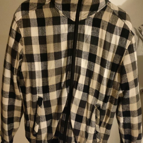 Vintage Diesel winter jacket / hoodie with removable quilted lining size M used